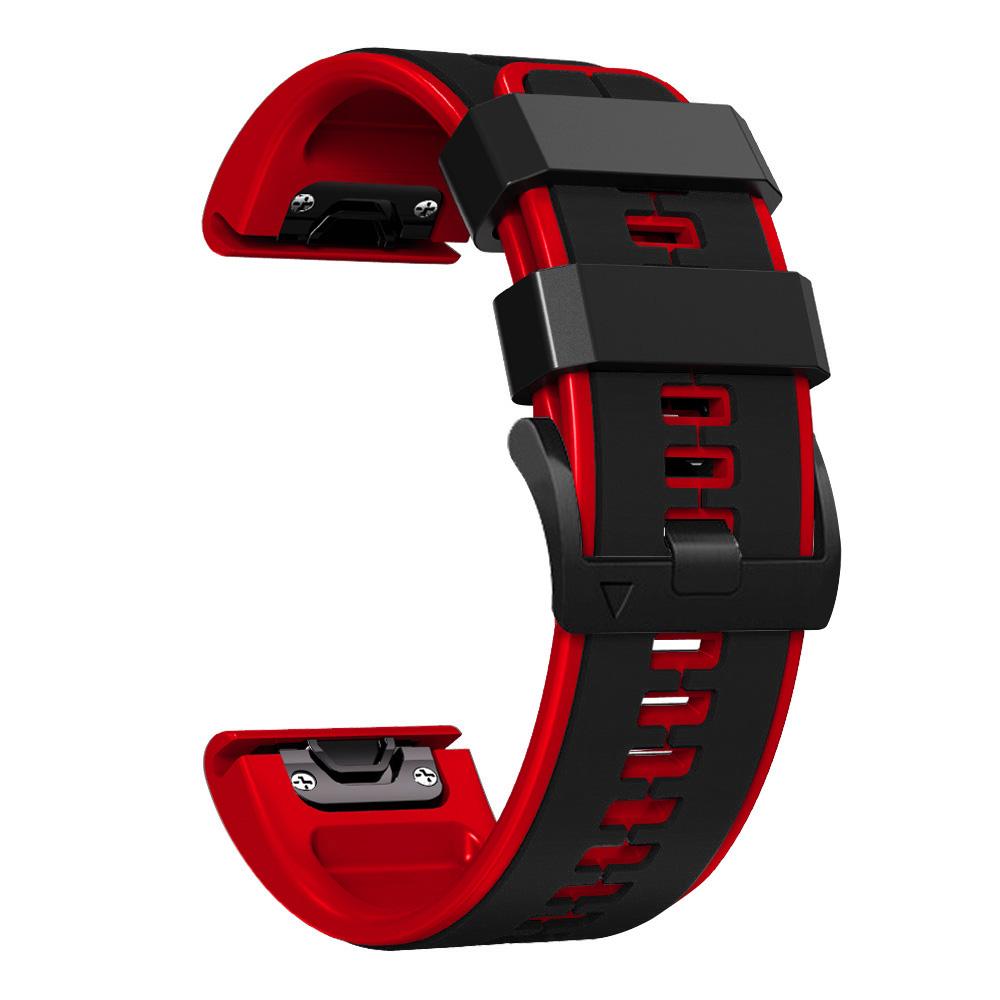 Силиконовый ремешок 22 мм 26 мм для Garmin Fenix ​​7 7X 6 6X 5 5X быстросъемный ремешок для часов Garmin Fenix ​​3/3 HR/3 сапфировые ремешки для часов