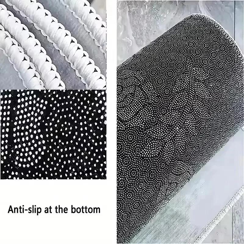 Приветственный коврик для двери, машинная стирка, фланелевая основа, нескользящий коврик для прихожей, для входной двери, сада, кухни, спальни, ковер для декора