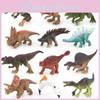 Miniature Tyrannosaurus Dinosaur Models Set Kids Learning Play Collection And