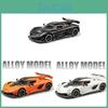 Модель автомобиля Koenigsegg 1:24 Литых Металлических Суперкара Со Звуком и Светом Для Коллекции Детей