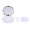 Portable Mini Powder Box Empty Sieve Loose Powder Pot Box With Powder Puff Mirror Cosmetic Travel Makeup Jar Sifter Container