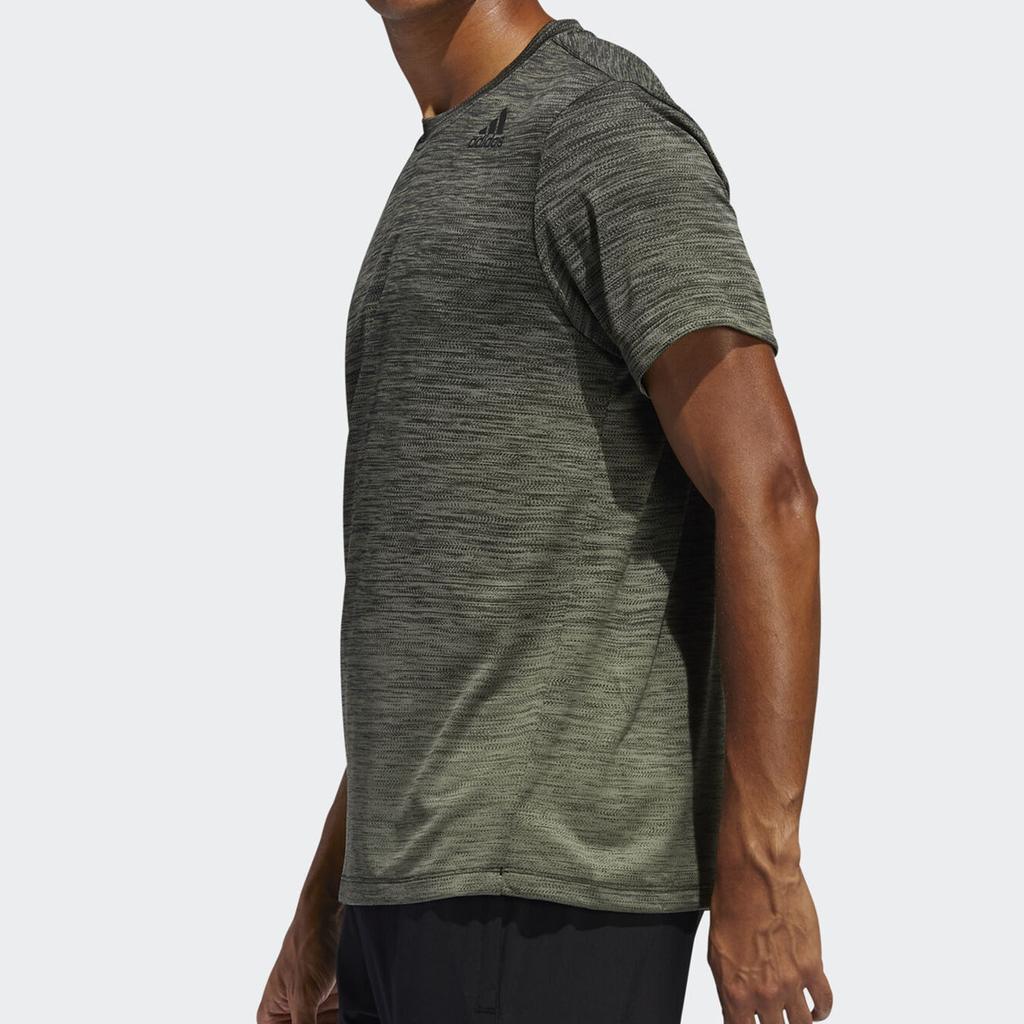 adidas Gradient Tee Training Sports Short Sleeve Olive Green Men's FL4398
