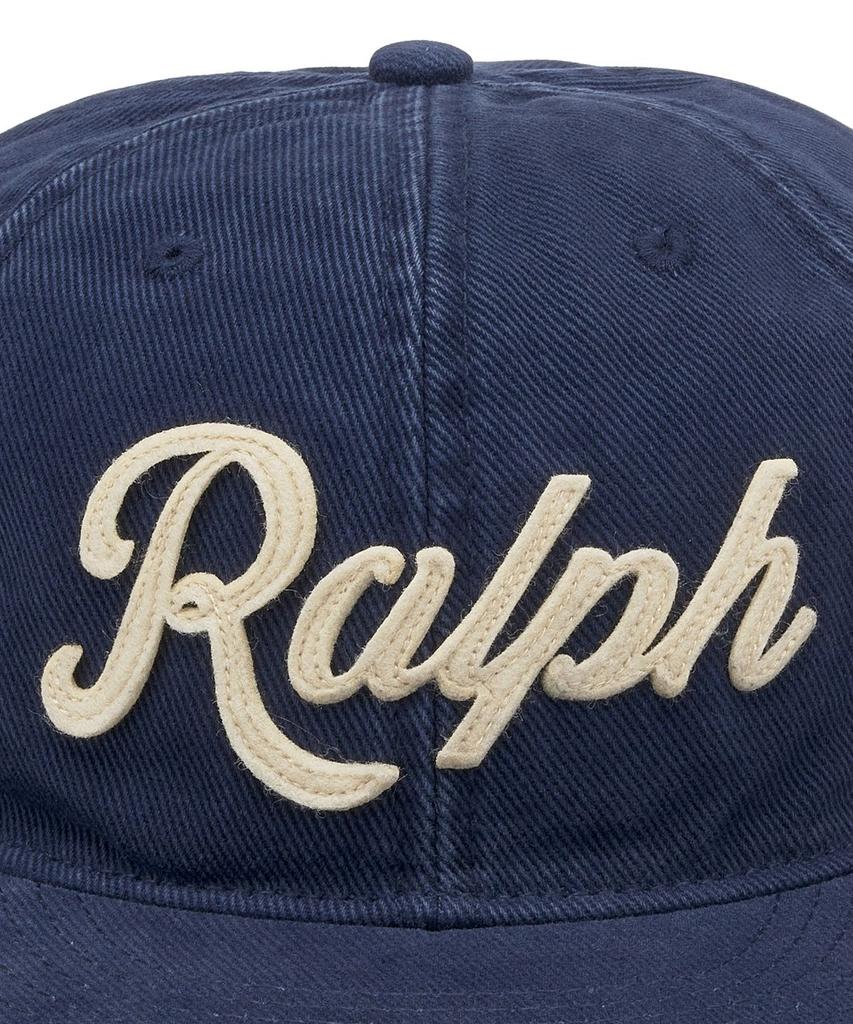 Кепка-бейсболка из твила с аппликацией POLO RALPH LAUREN - Темно-синий