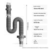 Телескопическая сливная труба для раковины Haili с защитой от запаха, из АБС-пластика