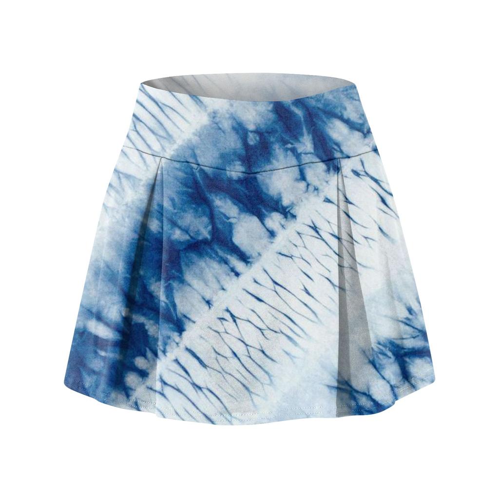 Женские спортивные эластичные плиссированные теннисные юбки для бега, йоги, внутренние шорты, эластичные спортивные шорты для гольфа