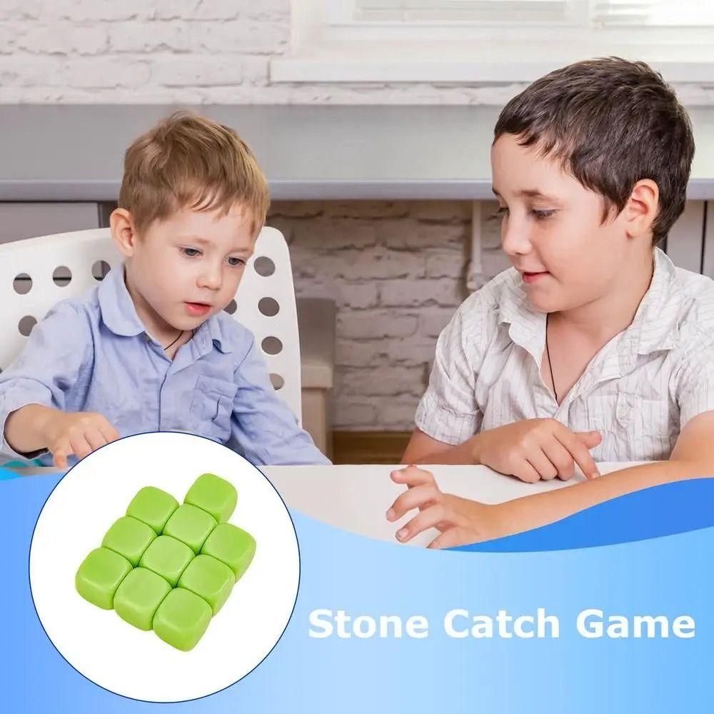 10 шт./набор Многогранные Ностальгические Игрушки Лови Камень 16 мм Игровые Камни Игрушка Детский Подарок