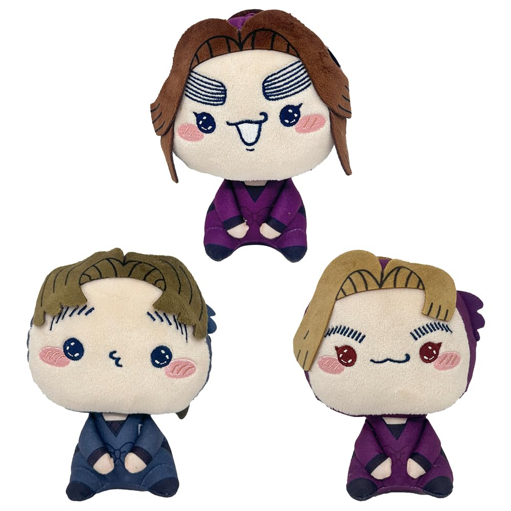 Nintama Rantaro Mochipiko Plush Toy Series 7 with Toy Diamond, Approx. 15cm (Set of 3)