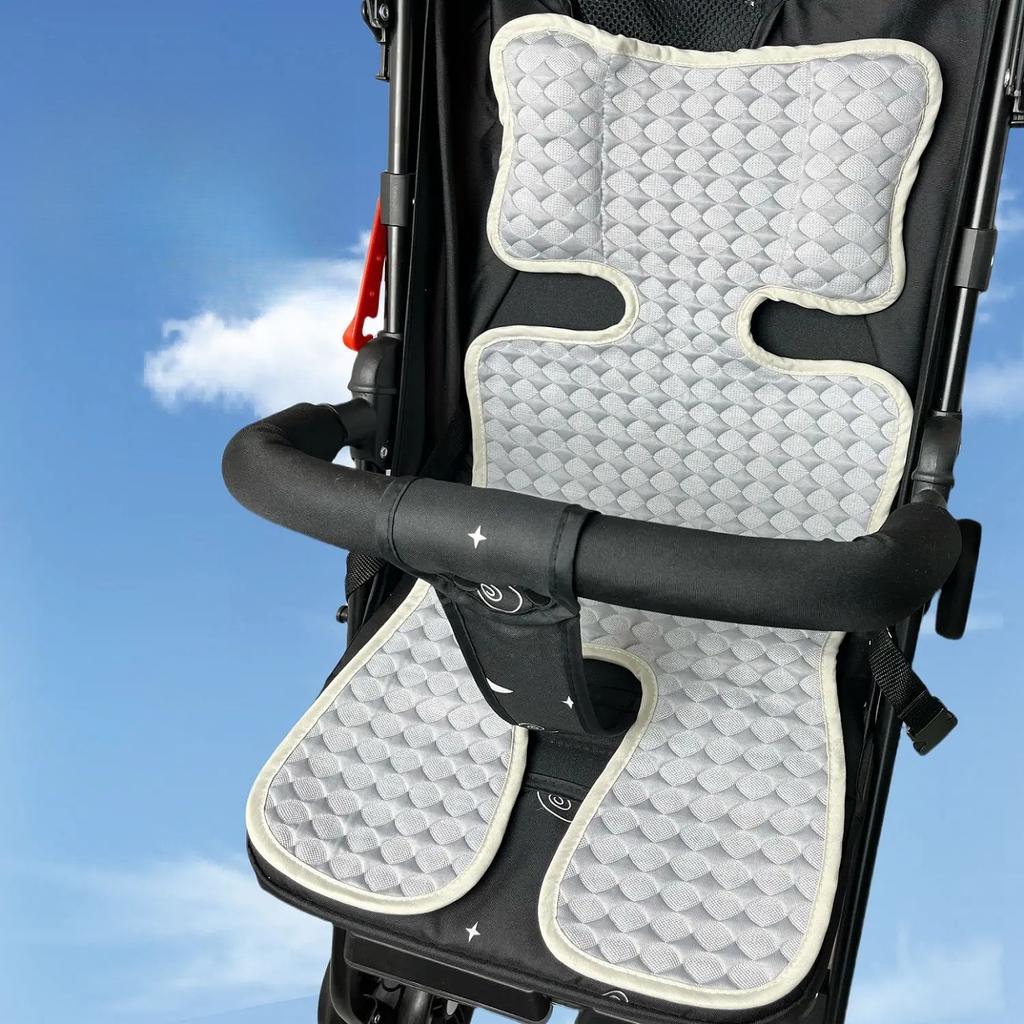 Охлаждающая подкладка на автокресло для малыша - Охлаждающая подкладка на сиденье - Охлаждающий вкладыш на сиденье для коляски, Охлаждающие аксессуары для ребенка летом