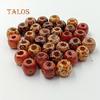 Natural Wooden Round Loose Beads for DIY Jewelry Making Necklace Bracelet Craft Accessories