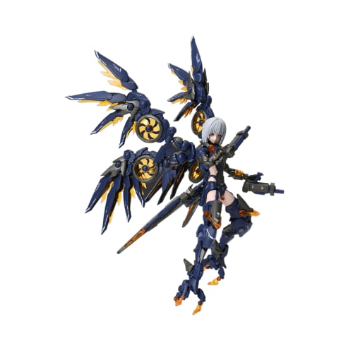 NUKE MATRIX "CYBERFOREST FANTASY GIRLS" Hurricane Assault Revenger Prototype Jaeger 1/10.5 Scale PVC & ABS Assembled Plastic Model