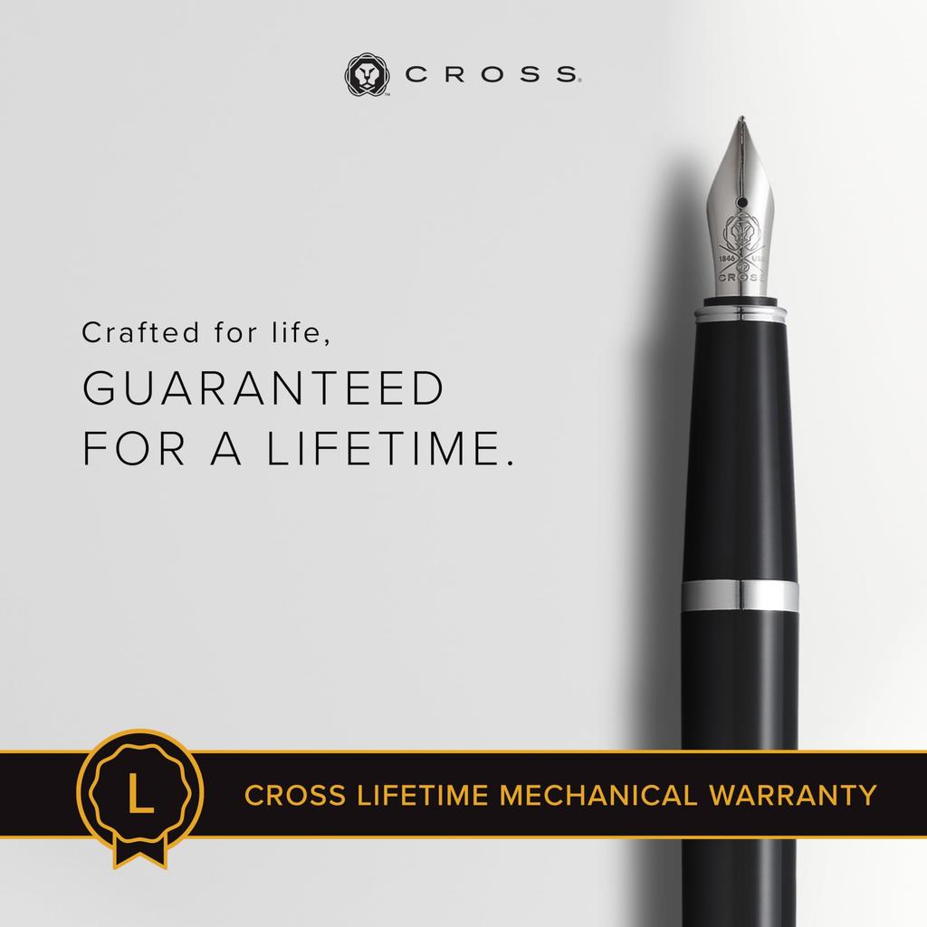 Cross Bailey Light Black Fountain Pen M NAT0746-1MS