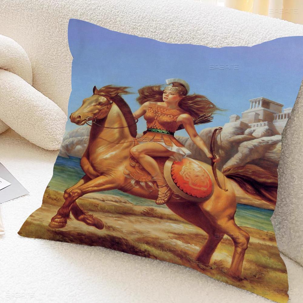 Artwork Morrill Art Pillow Cover Design Cushion Cover Decor Holiday Decorati