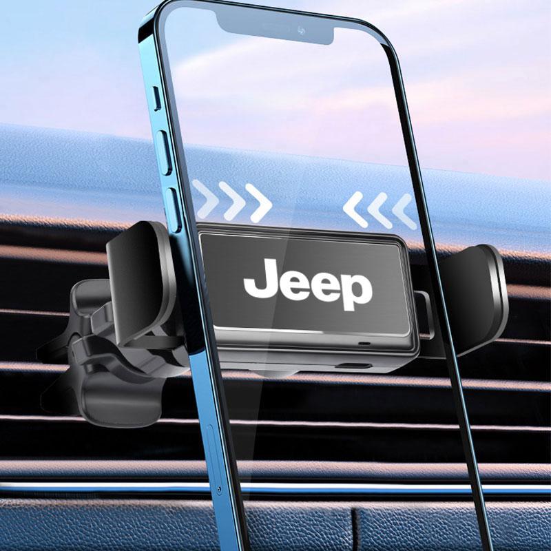 Magnetic Car Phone Mount in Car Phone Holder Air Vent For Jeep TRAILHAWK COMMANDER LIBERTY Wrangler Lanyard Car Accessories