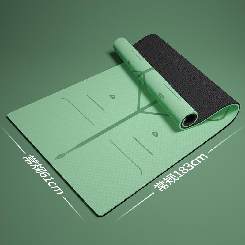 Толстый Нескользящий Коврик для Йоги и Танцев со Скакалкой