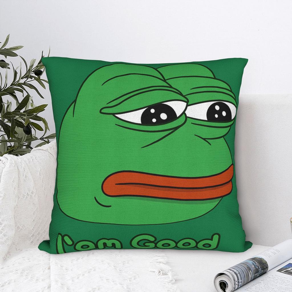 Pillow Cover Pepe the Frog Morden Pillow Case For Living Room Sofa Pillowcases
