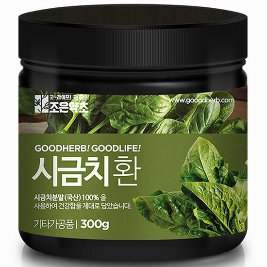 Joeun Herbal Premium Spinach Replacement, 300g, 1 unit,Korean Health Food