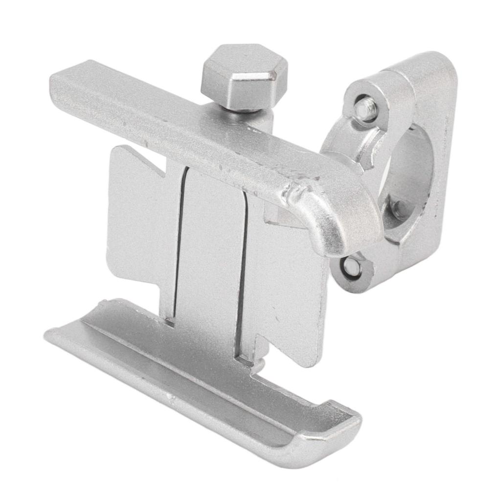 Bike Phone Mount Aluminum Alloy Silicone Pad Rotatable Impact Resistant Bike Cell Phone Holder for