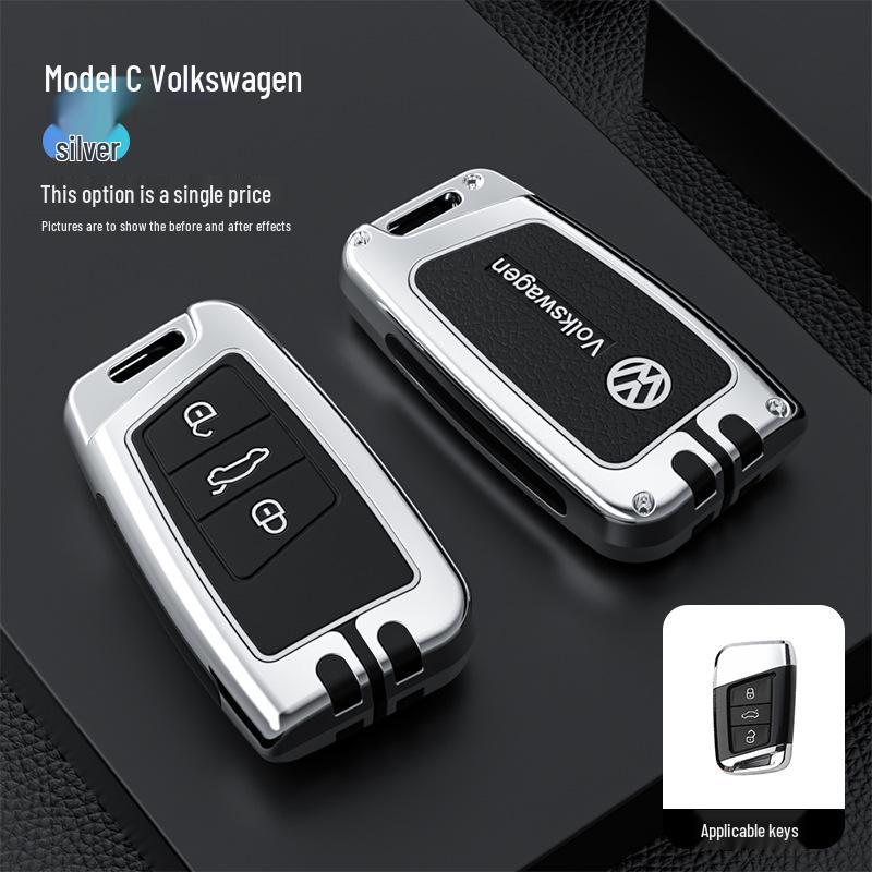 Чехол для ключа Volkswagen для Sagitar, Bora, Magotan, Golf, T-Cross, Tiguan L, Lavida и CC.