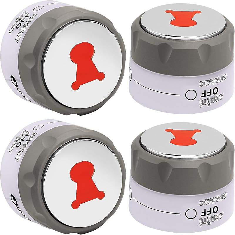 Ручки управления для гриля NOVINO для Weber Summit, 6 шт. 91538 Подсвечиваемые ручки управления для гриля Weber Summit 2012+ Серии 400/600 E-470 670, S-460 470 660 670