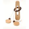 Wooden Ring Unlocking Game, Magic Ring Escape Classic Puzzle Toy, Kongming Lock Luban Lock Intelligence Toy