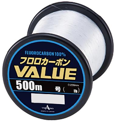 Флюорокарбоновая леска Yamatoyo VALUE, размер 5, на шпуле, прозрачная, 500 м,