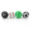 Keychain Pendant 3D Printing Precision Texture Football Basketball Tennis Sport Themed Key Chain Stress Relief