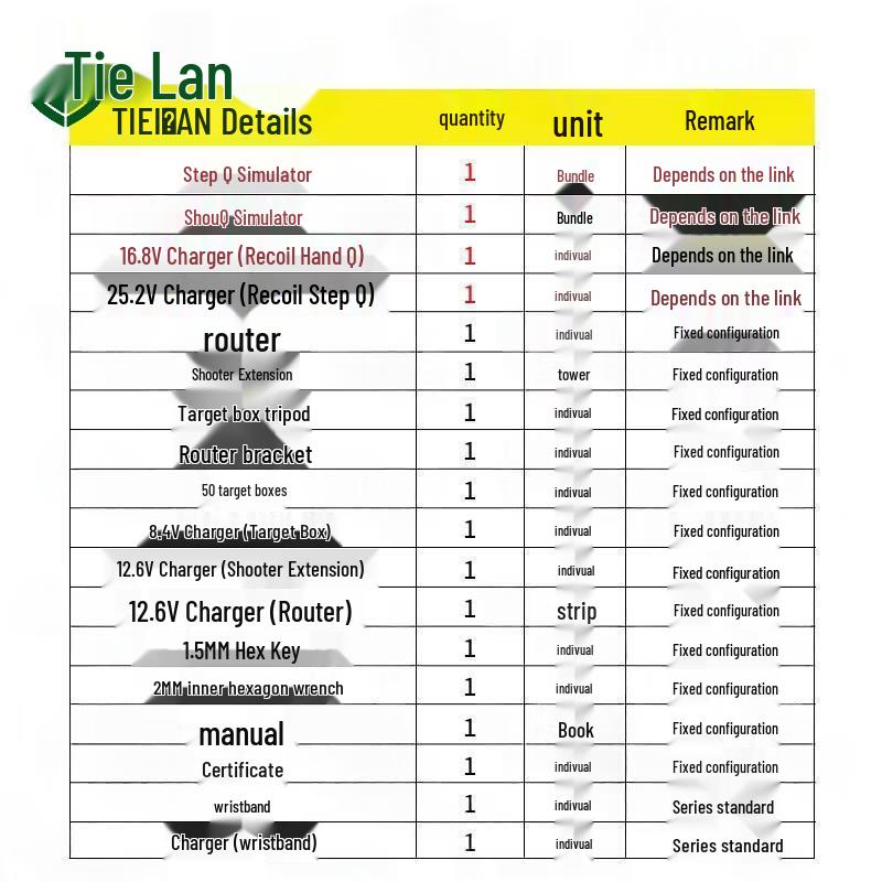 Tielan Laser Target Training System