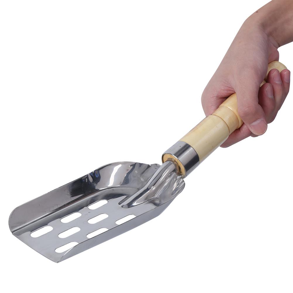 Нержавеющая сталь интегрированная деревянная ручка лопатка для смешивания приманок рыболовные снасти для рыбака