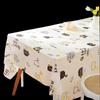 Одноразовая скатерть YOUAO с мультяшным котом