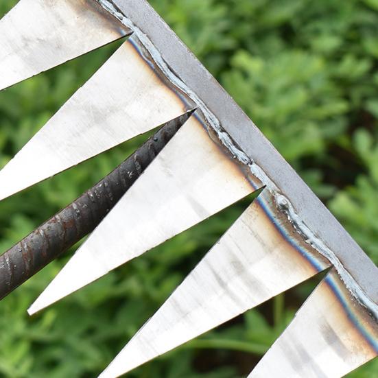 Инструмент для удаления сорняков, съемный ручной инструмент для прополки с 6 зубьями, стальной садовый когтистый инструмент для ручного удаления сорняков для сада, заднего двора, фермы