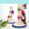 Кошачье дерево с сизалевыми столбами для активных кошек и игривых питомцев