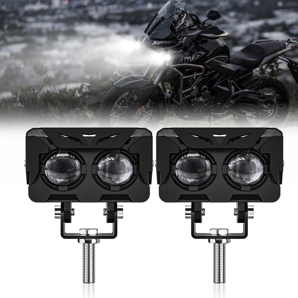 Светодиодные фонари для бездорожья. Светодиодные фонари для вождения. Суперпрожектор. 2 шт.