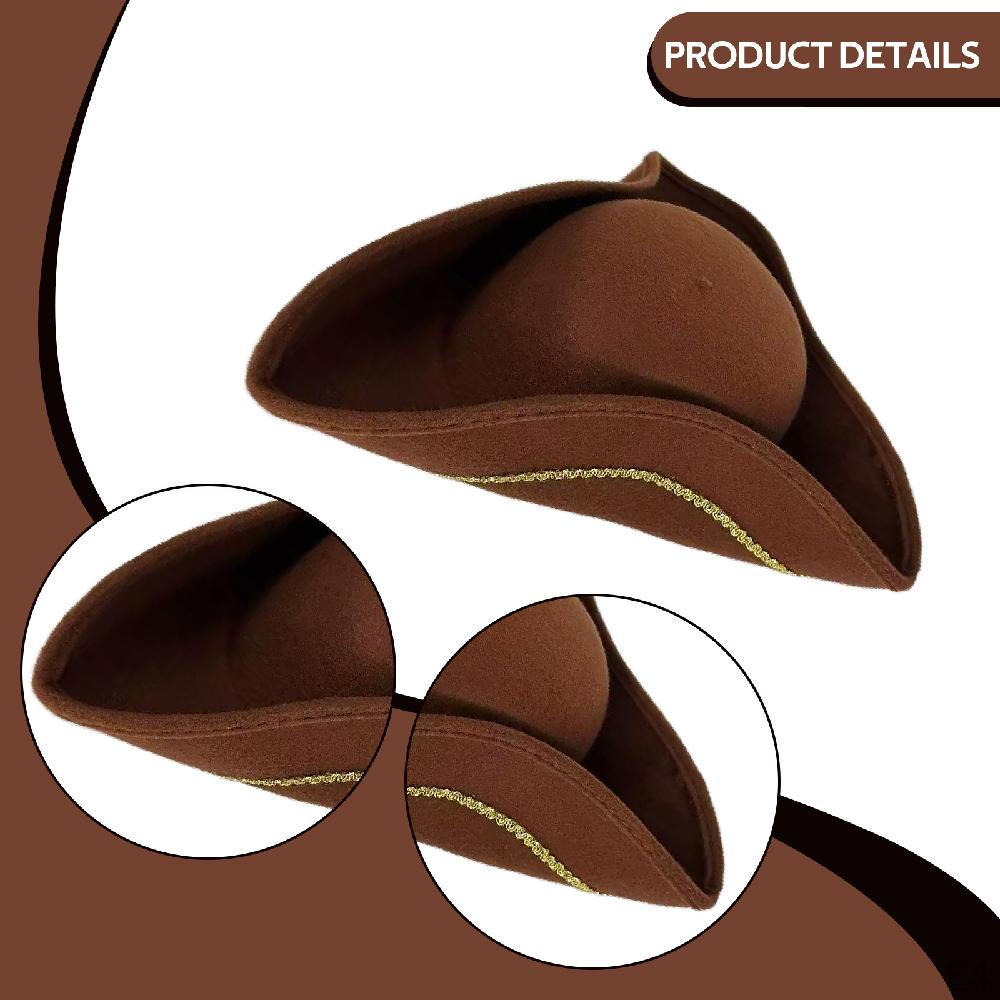 Декоративная пиратская шляпа для взрослых мужчин/женщин для выступлений на сцене, ролевых игр