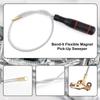 Flexible Magnetic Pickup Tool Telescopic Magnetic Pickup Tool with Pocket Clip for Picking Up Small Parts Key Screw Metal Object