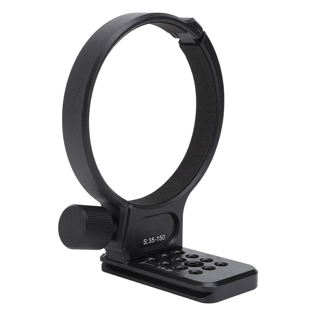 Tripod Mount Ring with Quick Release Plate 14 38 Inch Screw Hole Aluminum Alloy Tripod Mount
