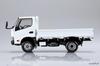 Aoshima Bunka Kyozai Rakupura Snap Kit Hino Dutro Бортовой Грузовик Масштабная Пластиковая Модель Набор ООО. (АОСИМА) нет. 23-WE (белый) 1/32 Предварительно окрашенный
