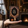Portable Iron Box DIY Mini Photo Frames Silhouette Tin Box, Halloween Miniature Small Storage Picture Display Container for Party Home Decor