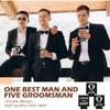 6 Pack Groomsmen Best Man Proposal Can Coolers Bachelor Gifts Groomsmen Gifts Funny Novelty Neoprene Hugger Can Sleeve Favors for Bachelor Party for