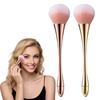 Makeup Brush with Long Handle Soft Synthetic Bristles Cosmetic Brush Blush Loose Powder Foundation Blending Kabuki Nail Dust Brush
