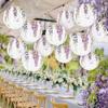 1Pc Wisteria Lantern Paper Lanterns Hanging Lamp Outdoor Garden Wedding Holiday Party Decorations