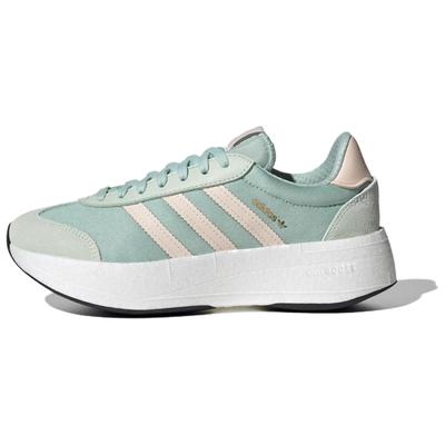 Originals CITY RNR Износостойкие И Легкие Низкие Повседневные Кроссовки Женские Зеленые Кроссовки JQ5800