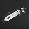 Door Window Hardware Stainless Steel Padlock Gate Hasp Lock Box Buckle