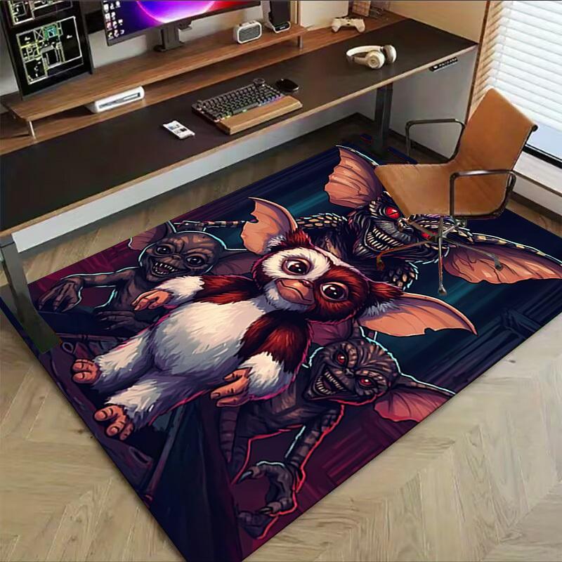 1 шт. Коврик Gremlins Gizmo, Офисный коврик, Наружный коврик, Декор для дома, Ковер для зоны, Фестиваль