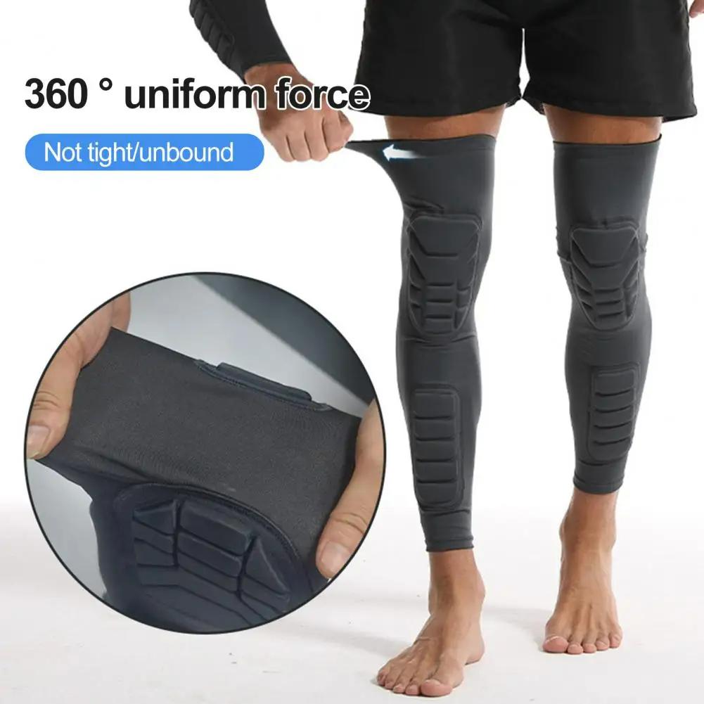 High Elastic Breathable Impact-Resistant Shin Sleeve 1Pc Sports Knee Pad and Football Shin Guard Protective Equipment