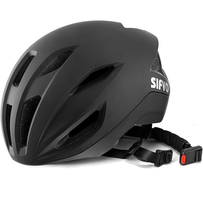 SIFVO Glow-in-the-Dark Cycling Helmet Road Bike Lightweight Adjustable Magnetic Buckle Half