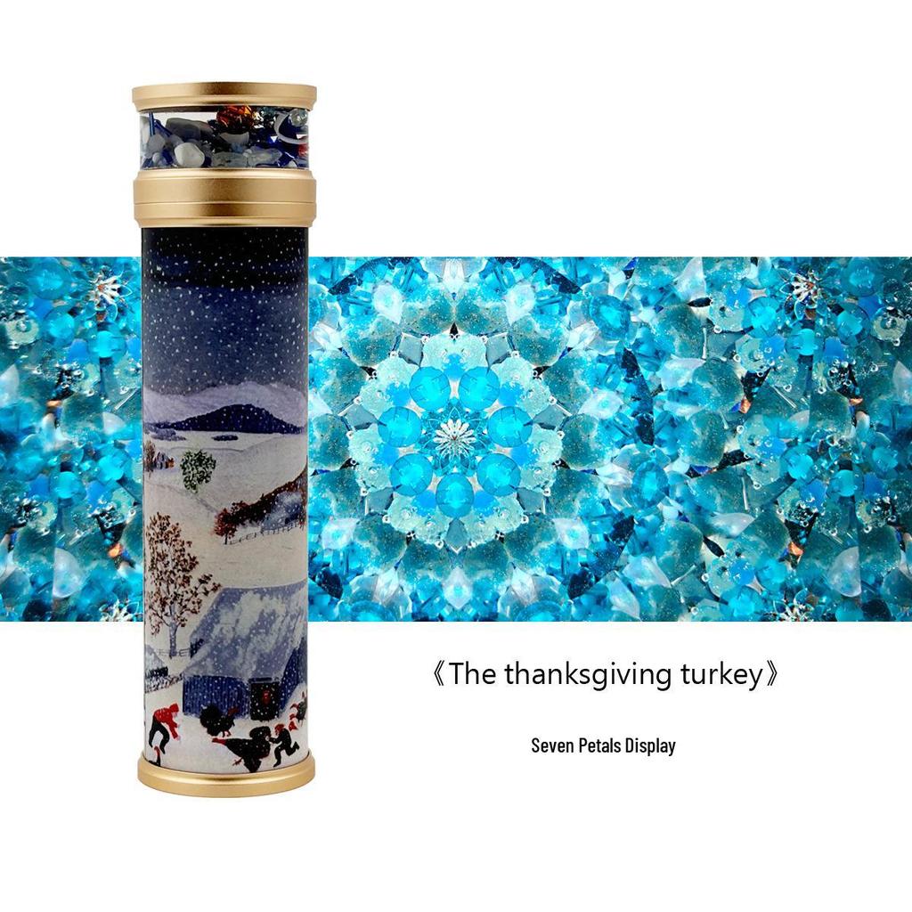 Grandma Moses Art Kaleidoscope Prism - Handmade Collectible Birthday Gift