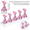 2 Sets Acrylic Nail Display Stand,Magnetic Nail Tip Practice Holders,Training Fingernail,Nail Art Stands For Salon Home,Nail Holder For Painting Nails