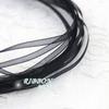 (40 метров/лот) 1/8 '' (3mm) Черные атласные ленты Оптовая продажа ленты для упаковки подарков Рождественские ленты