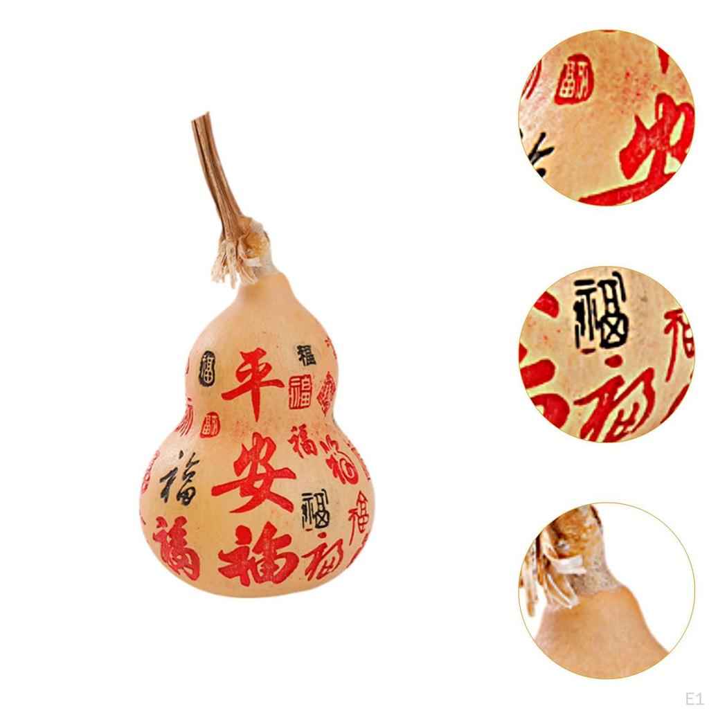 Gourd Figurine Desktop Centerpieces Adornment Ideal Gift Decorative Chinese Crafts Fengshui