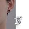 1 шт. Новое в моде Винтаж Хип-хоп Панк Серебристый Цвет Скорпион Гвоздик для Уха Пирсинг Серьги Для Женщин Мужчин Ювелирные Аксессуары